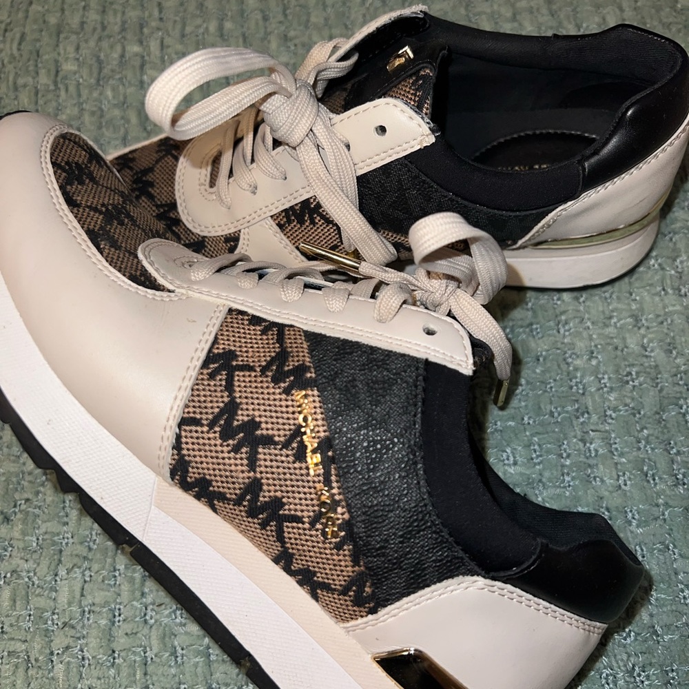 Michael Kors shoes, monogram sneakers